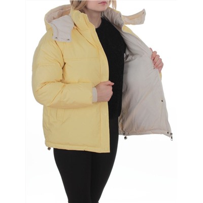 S24-292 YELLOW Куртка зимняя женская (150 гр. холлофайбер)