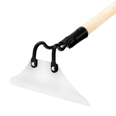 Мотыга, нержавеющая сталь, 220х85х1300 мм, деревянный черенок Сибртех