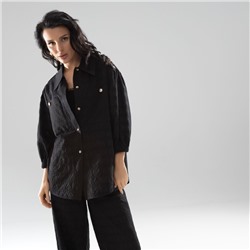 Рубашка, Пик элегантности (super black, с поясом)