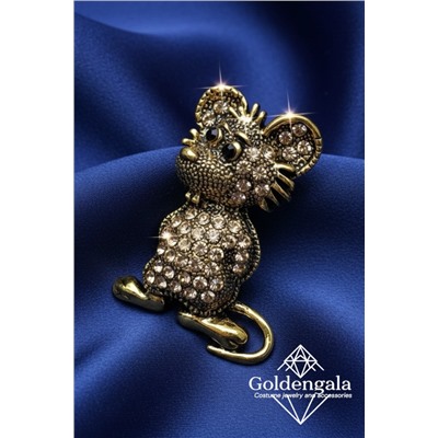 Брошь-кулон "Мышонок" БР2 модель БРО/33