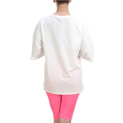 KD-795 WHITE/CRIMSON Костюм-двойка женский 7986 TREND