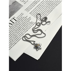Кулон на цепочке «Монстр», мультяшка, цвет золотистый в чернёном серебре, 70 см