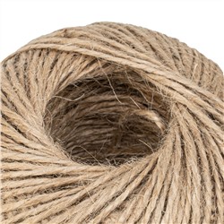 Шпагат джутовый, 1.5 мм, L 100 м, 2-ниточный, Сибртех