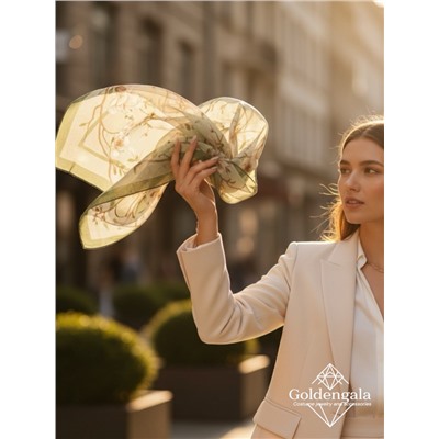 Платок шифоновый цветной Арт 3752/04