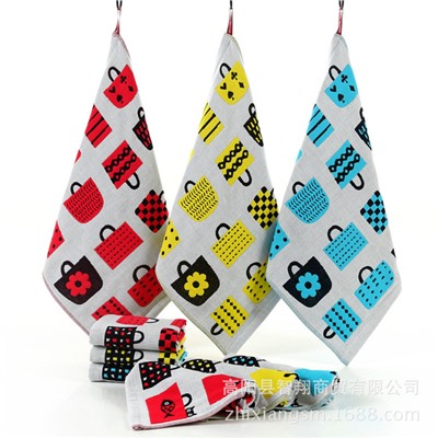 Towel, gauze cloth book, backpack, soft breathable square scarf, wholesale, Zhiyang gauze series, towels/towels/bath towels/children's towels/towels are quilted/children, with diverse patterns and rich colors.