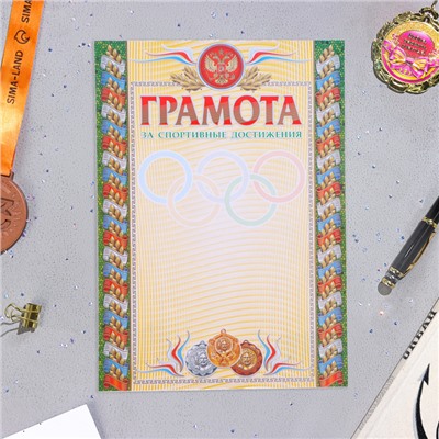 Папка «Портфолио ученика 5 - 9 класса», 8 грамот, А4