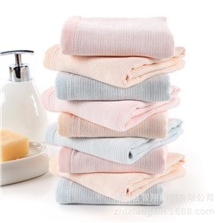 New product Three-layer jacquard gauze square towel Rouran absorbent kitchen towel Manufacturer gift wholesale