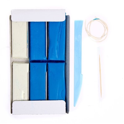 Свеча своими руками на новый год «Волшебная снежинка», набор для творчества