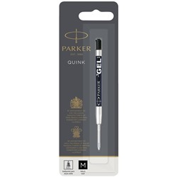 Стержень гелевый Parker "Gel Ball Point" черный, 98мм, 0,7мм, блистер