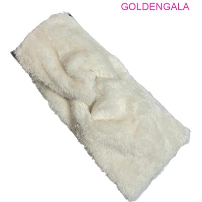 Повязка теплая меховая на голову 12 см Арт 8 6 шт