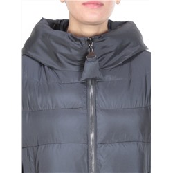 9257 DARK GRAY Пальто зимнее женское MELISACITI (200 гр. холлофайбера)