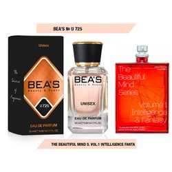 Beas U725 Escentric Molecules The Beautiful Mind Series Volume 1: Intelligence & Fantasy edp 50 ml, Парфюм унисекс Beas U725 создан по мотивам аромата Escentric Molecules The Beautiful Mind Series Volume 1: Intelligence & Fantasy
