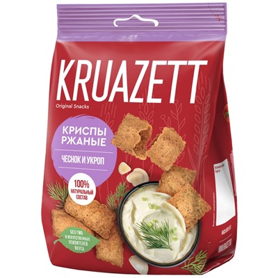 Круазетт Криспы Чеснок и укроп 70гр.1/14