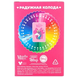 Карты игральные "Единорог" Минни Маус