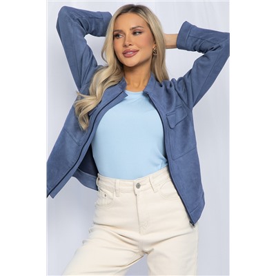 Бомбер Александра (джинс) Б13134-2М