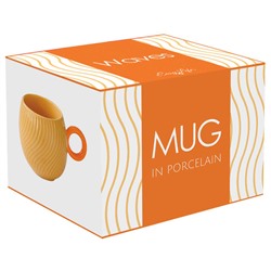 Кружка Waves, 350 мл, оранжевая