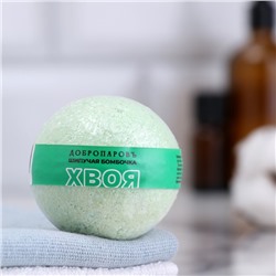 Бомбочка для ванн Добропаровъ с морской солью «хвойный лес» 110 г