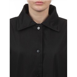 H24-216 BLACK Куртка демисезонная женская (100 гр. синтепон)