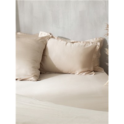 Наволочка SL Home Tencel 70*70+3 см , цв. бежевый