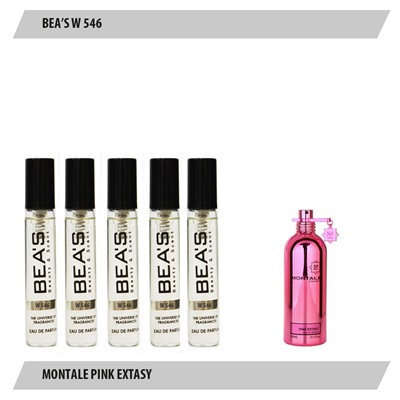 Парфюмерный набор BEAS Montale Pink Extasy Women 5*5 ml W546, Парфюмерный набор Beas W546 создан по мотивам аромата Montale Pink Extasy