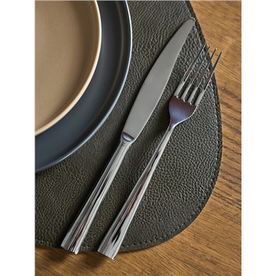 Набор из 2-х двухсторонних сервировочных салфеток Drop, 33х41 см, коричневый/карамельный