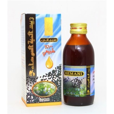 Масло черного тмина "Хемани", 125 мл.