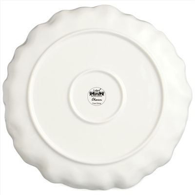 НАБОР ТАРЕЛОК ОБЕДЕННЫХ LEFARD "CHARM" 2 ШТ., 26,5*3 СМ (С ЗОЛОТОЙ ЛИНИЕЙ)