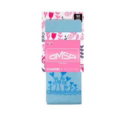 Колготки детские, Omsa, 12P21-1 бабочки оптом