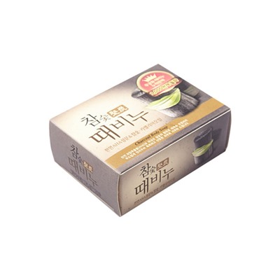 Мыло-скраб с древесным углем Hardwood Charcoal Scrub Soap, MUKUNGHWA  100 г