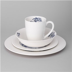 НАБОР ПОСУДЫ ОБЕДЕННЫЙ LEFARD "ROYAL BLUE" НА 4 ПЕР. 16 ПР. (КОР=1НАБ.)