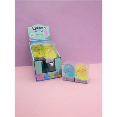 Мялка - антистресс «Cute octopus», шоубокс 12 шт.