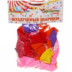 Воздушные шары  50 шт, 10"/25см "Я Богиня", (микс)