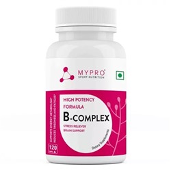 Комплекс Витамина В (120 кап), B-Complex, произв. Mypro Sport Nutrition