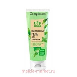 Compliment Ecomania Гель для умывания Алоэ мята зеленый чай 200 мл 6110