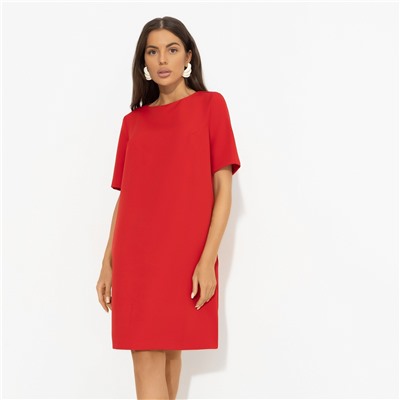 Платье с карманами, Виртуальные будни (red)