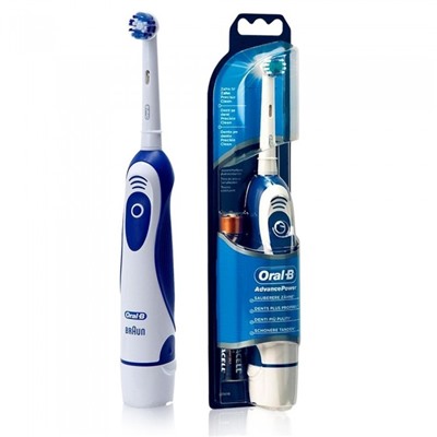 Oral-B Электрическая Зубная щетка на батарейках Advance Power, 1 шт