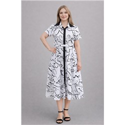 Женское платье 39065 / белый