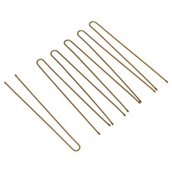 Dewal Шпильки для волос прямые SLT70P-3/200, 70 мм, коричневый, 200 г