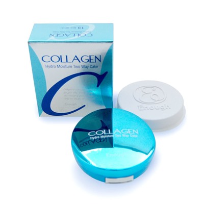 Пудра 2в1 Enough Collagen Hydro Moisture Two Way Cake Spf25 №13 13g+13g