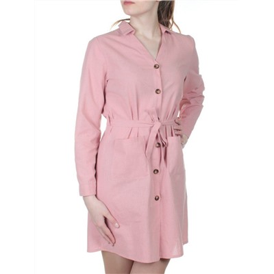805 PINK Платье летнее хлопковое Fashion