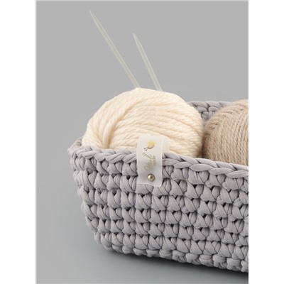 Бирка с кнопкой Hand made, 8×1.8 см, 10 шт., цвет золотой, белый