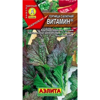 Семена Горчица салатная Витамин, фасовка: 0,5 г, арт.: 70929