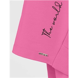 Свитшот из премиального футера с принтом