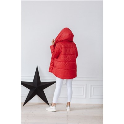 Куртка женская демисезонная 22260  (красный)