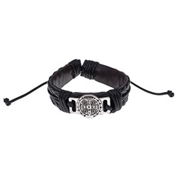 BS872 Кожаный браслет, 1,5см