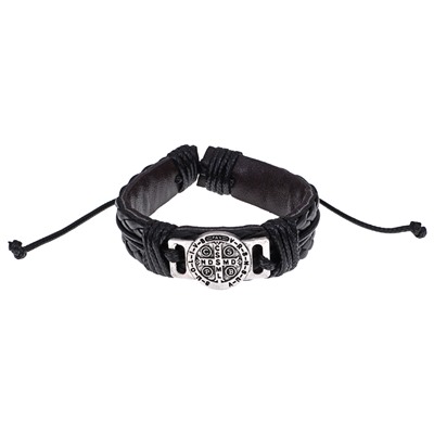 BS872 Кожаный браслет, 1,5см