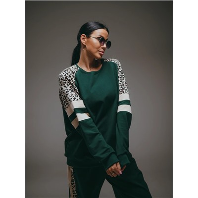 Костюм Хлоя изумруд Лт