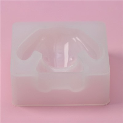 Молд Доляна «Зайчонок», силикон, 6.3×6.2 см, прозрачный