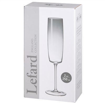 НАБОР БОКАЛОВ ДЛЯ ШАМПАНСКОГО "SMOKY SHADES" ИЗ 2 ШТ. 250 МЛ