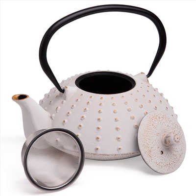 ЗАВАРОЧНЫЙ ЧАЙНИК ЧУГУННЫЙ С ЭМАЛИРОВАННЫМ ПОКРЫТИЕМ ВНУТРИ 1200 МЛ